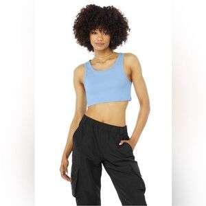 Alo | Ribbed Vibe Tank | S